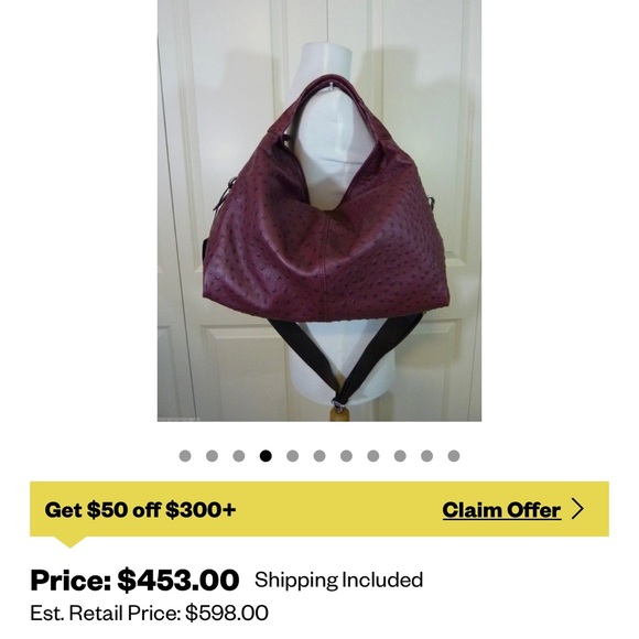 Furla
Furla Brown Ostrich Leather Elizabeth Hobo - Picture 7 of 8